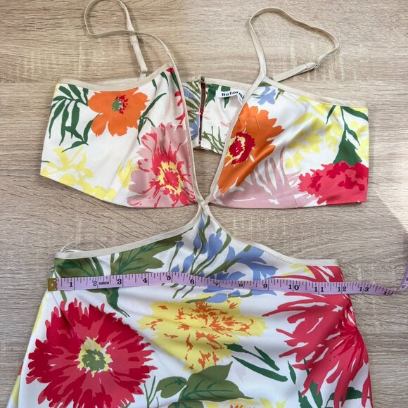 Reformation Poppies Silk Maxi Dress 0 in Fabrizia Floral - Picture 11 of 14